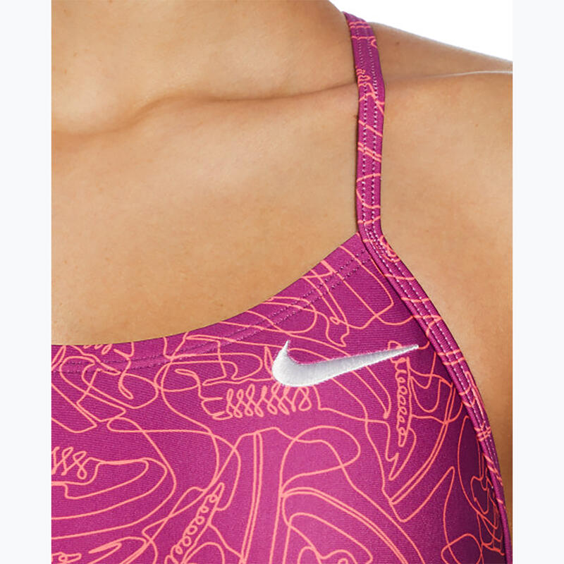 Dámské jednodílné plavky Hydrastrong Multi Print Cutout