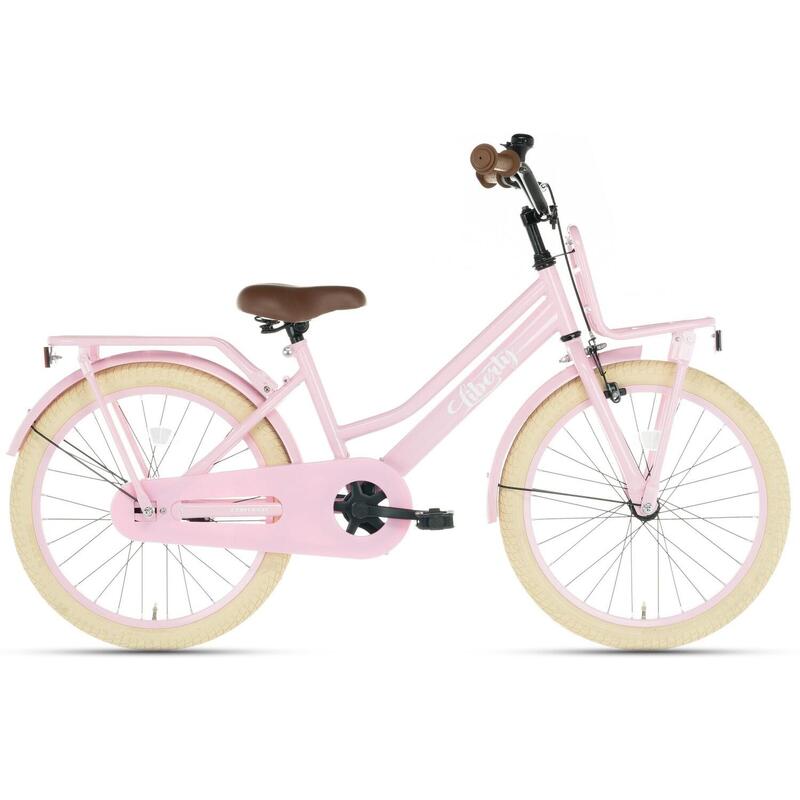 Cortego Liberty Meisjesfiets 18 Inch Roze - Kinderfiets - 4 tot 6 Jaar