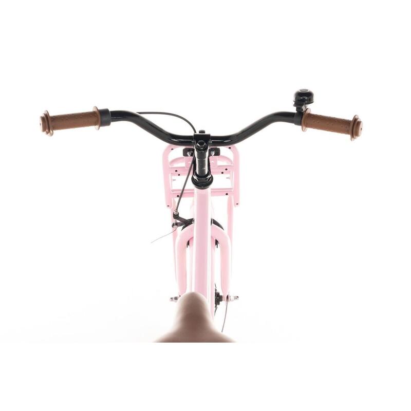 Cortego Liberty Vélo Fille 18 Pouces Rose - Vélo Enfant - 4 à 6 Ans