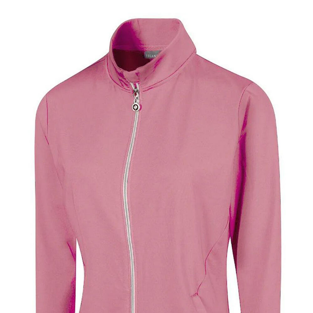 "Essential" Jacke für Emblem Damen Pink 3/4