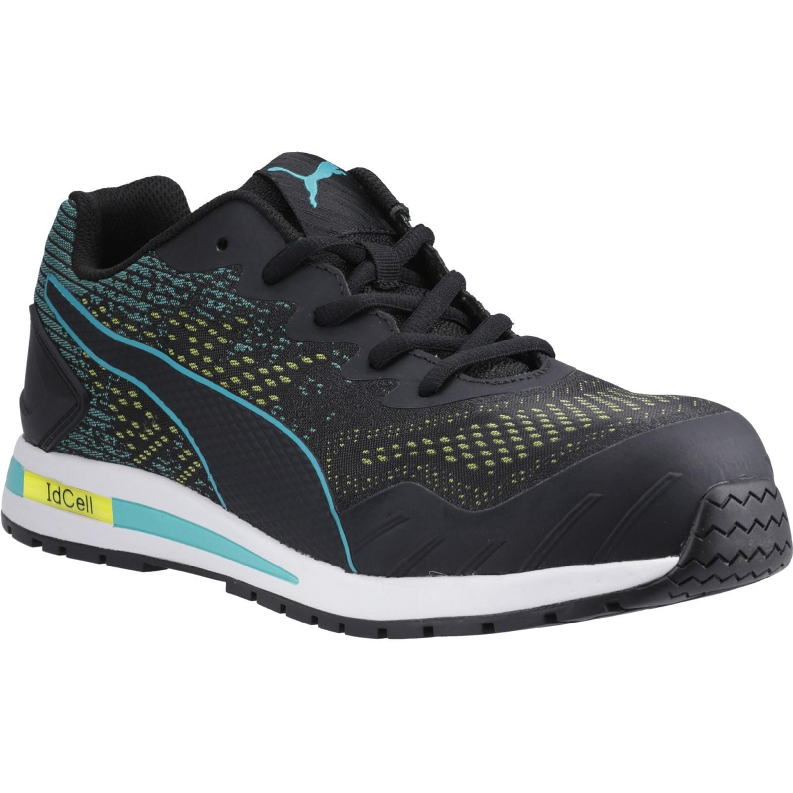 PUMA Womens/Ladies Vivid Green Heart Low Trainers (Black/Blue)