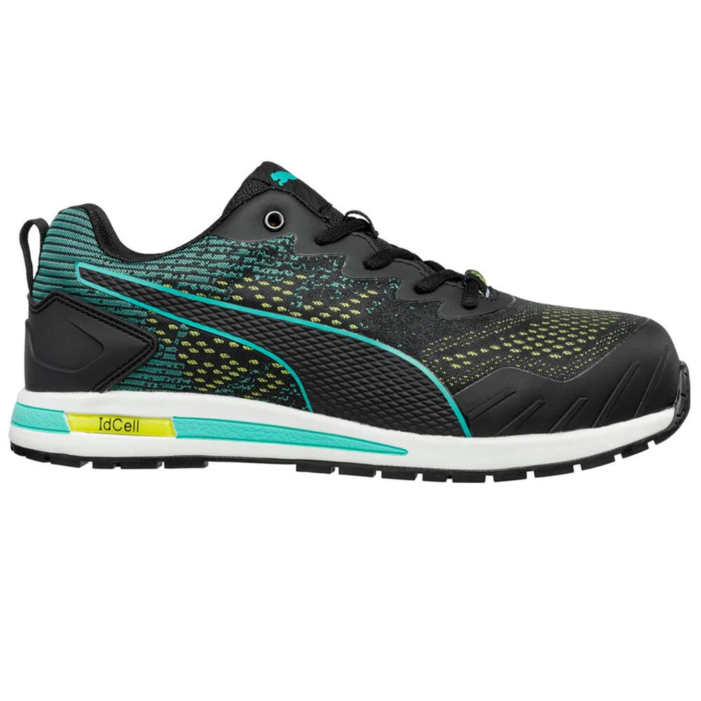 Sneaker "Vivid Green Heart" Damen Schwarz/Blau 4/4