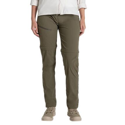 Pantalon Cintré À Taille Ajustable 2en1 PRO Femme (Blanc Cassé)
