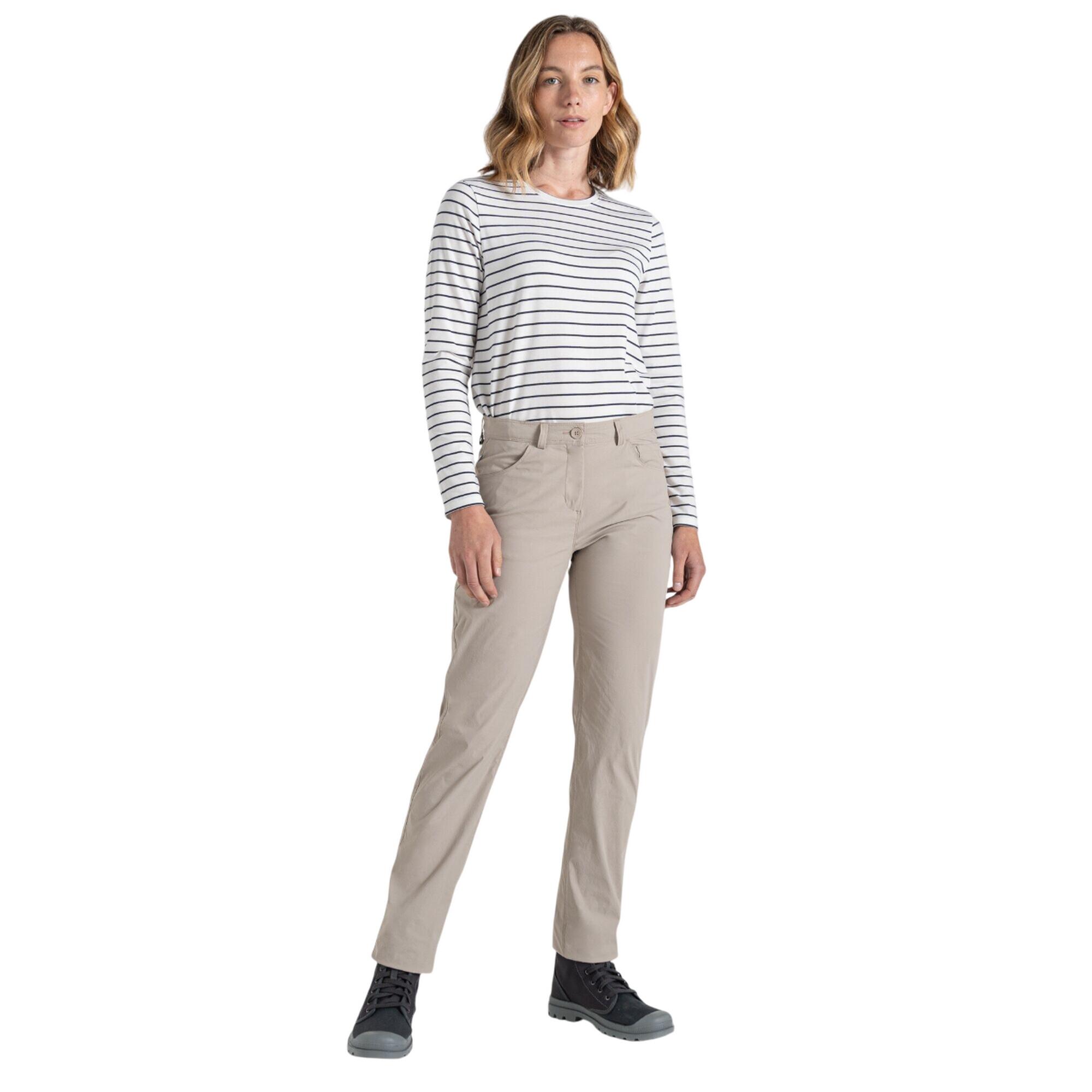 Pantalon De Randonnée MILLA Femme (Champignon Clair) 2/5
