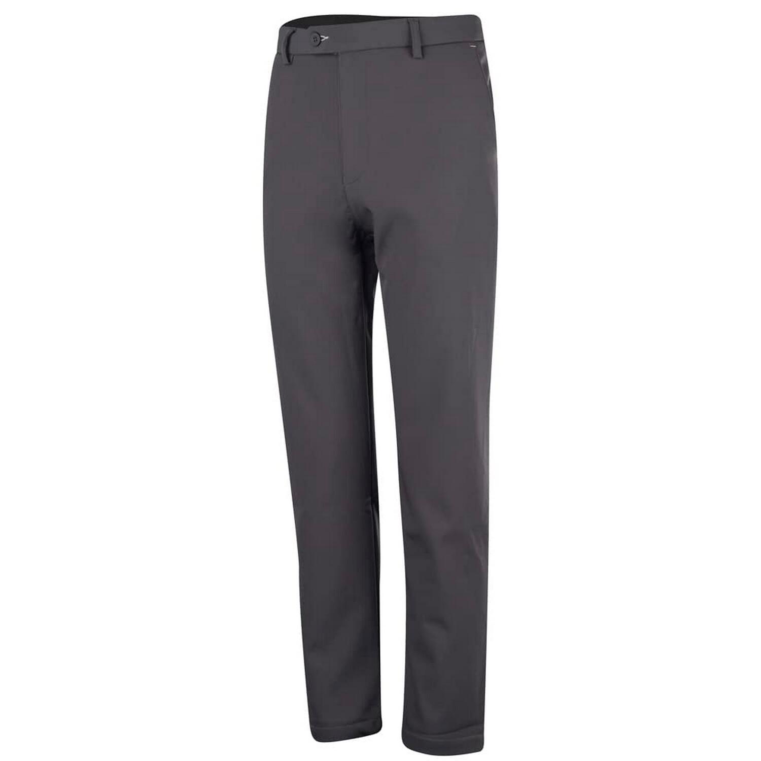 Mens Bonded Fleece Lining All Weather Trousers (Charcoal) ISLAND