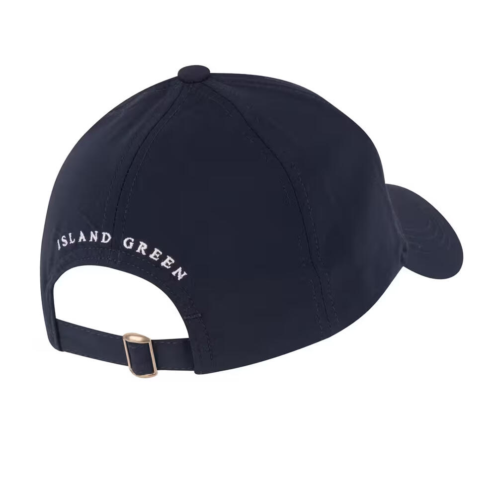 Womens/Ladies Diamante Logo Baseball Cap (Navy) 2/4