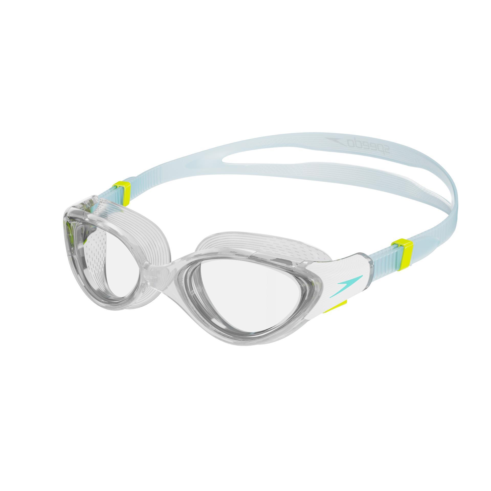 SPEEDO Womens/Ladies Biofuse 2.0 2024 Swimming Goggles (Clear/Blue)