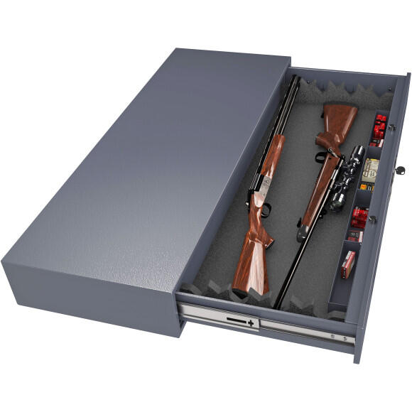 Hartmann Tresore - Tiroir Pour Armes T-gun 62 Litres / Serrure À Clé - Coffre Fort - Taille Unique - Decathlon