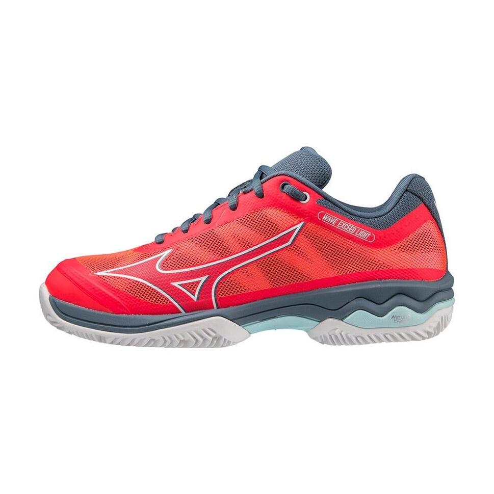 Buty do tenisa damskie Mizuno Wave Exceed Light CC Fierry Coral