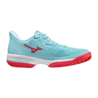 Mizuno wave exceed tour cc wos light blue women's red