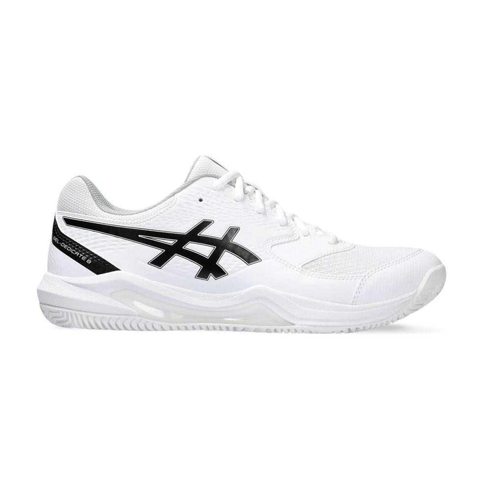 ASICS Asics Gel-dedicato 8 Clay Bianco Nero 1041a448 101