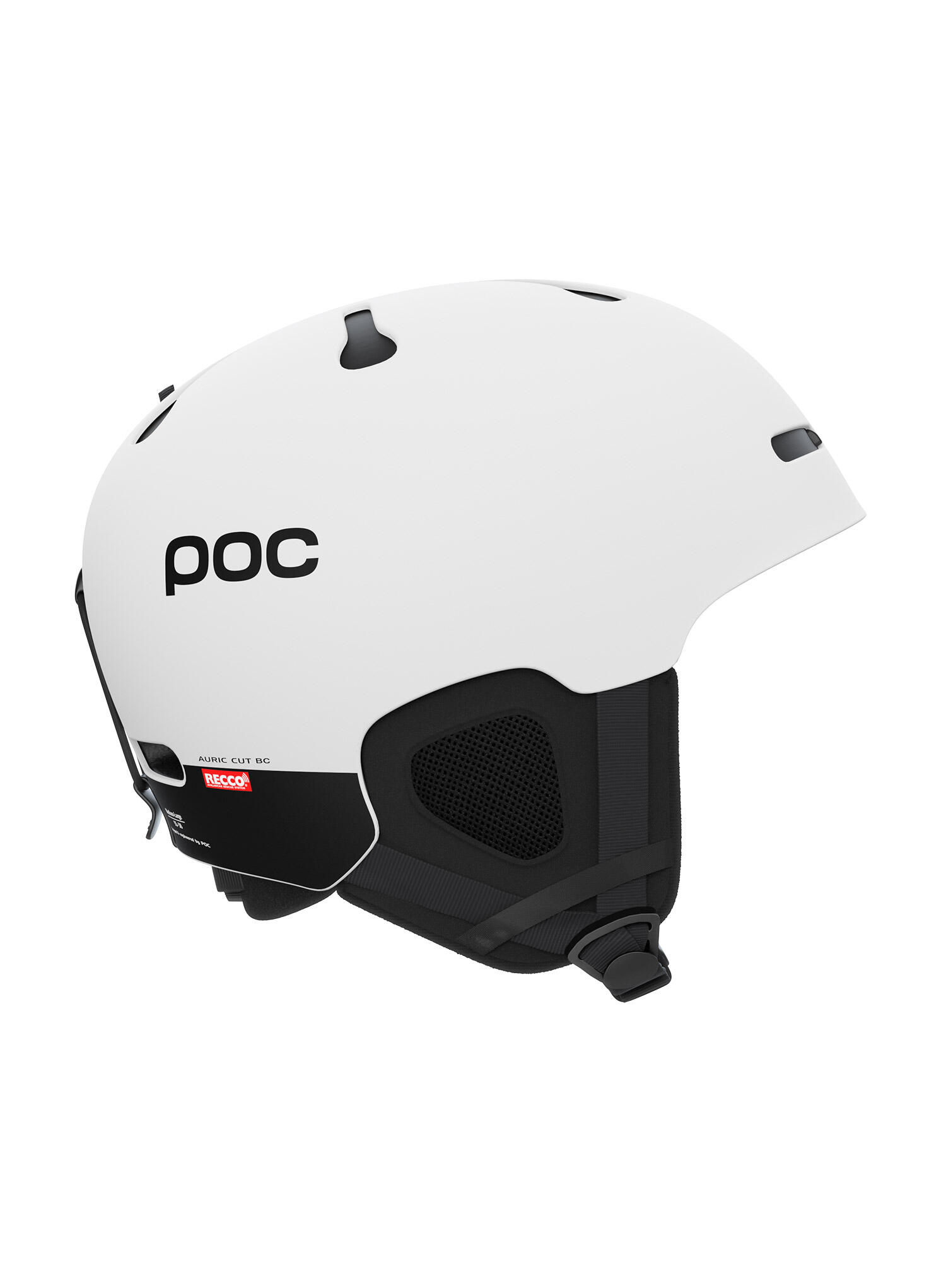 Casque POC Auric Cut BC Mips blanc mat 4/4