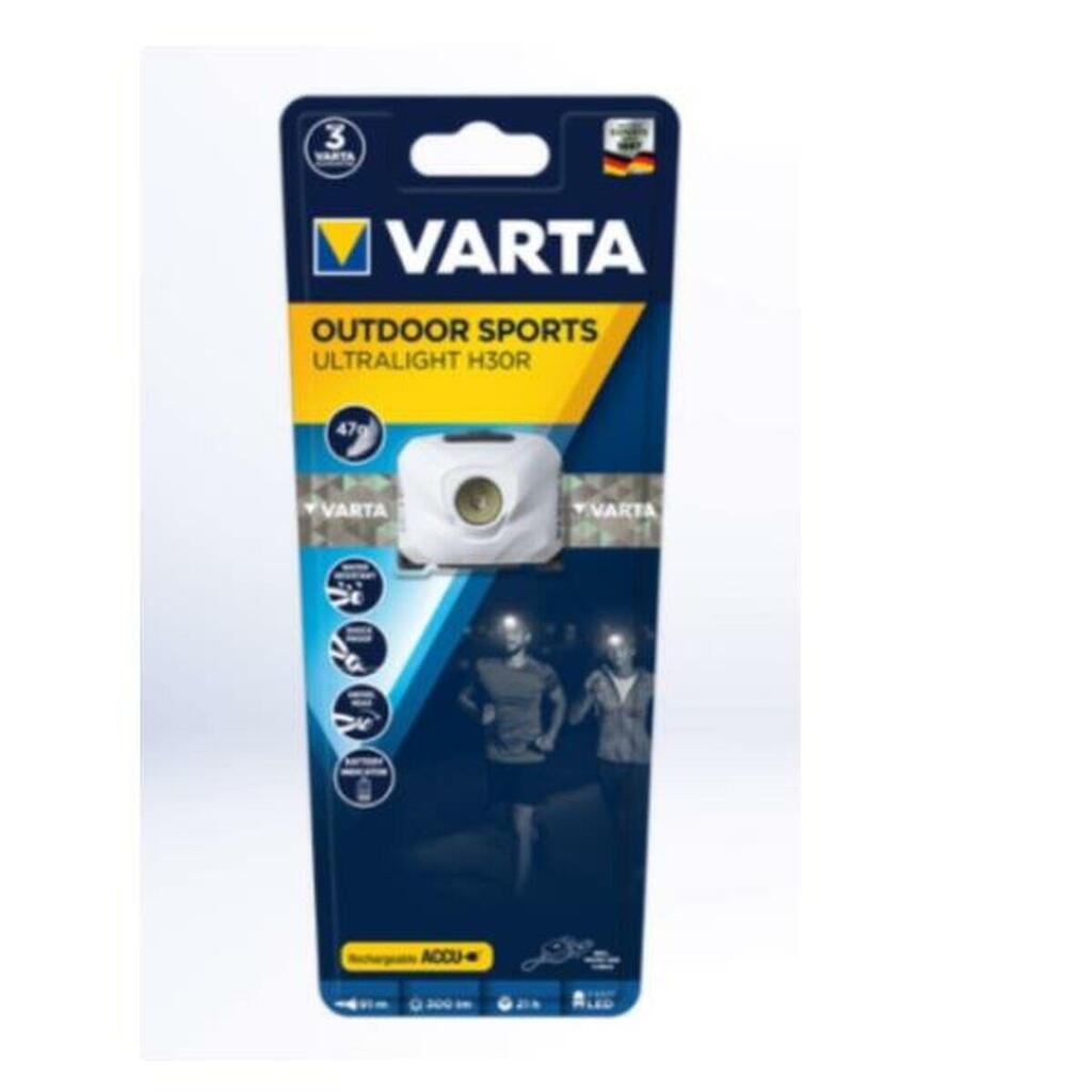 LED Head Torch Varta ULTRALIGHT H30R