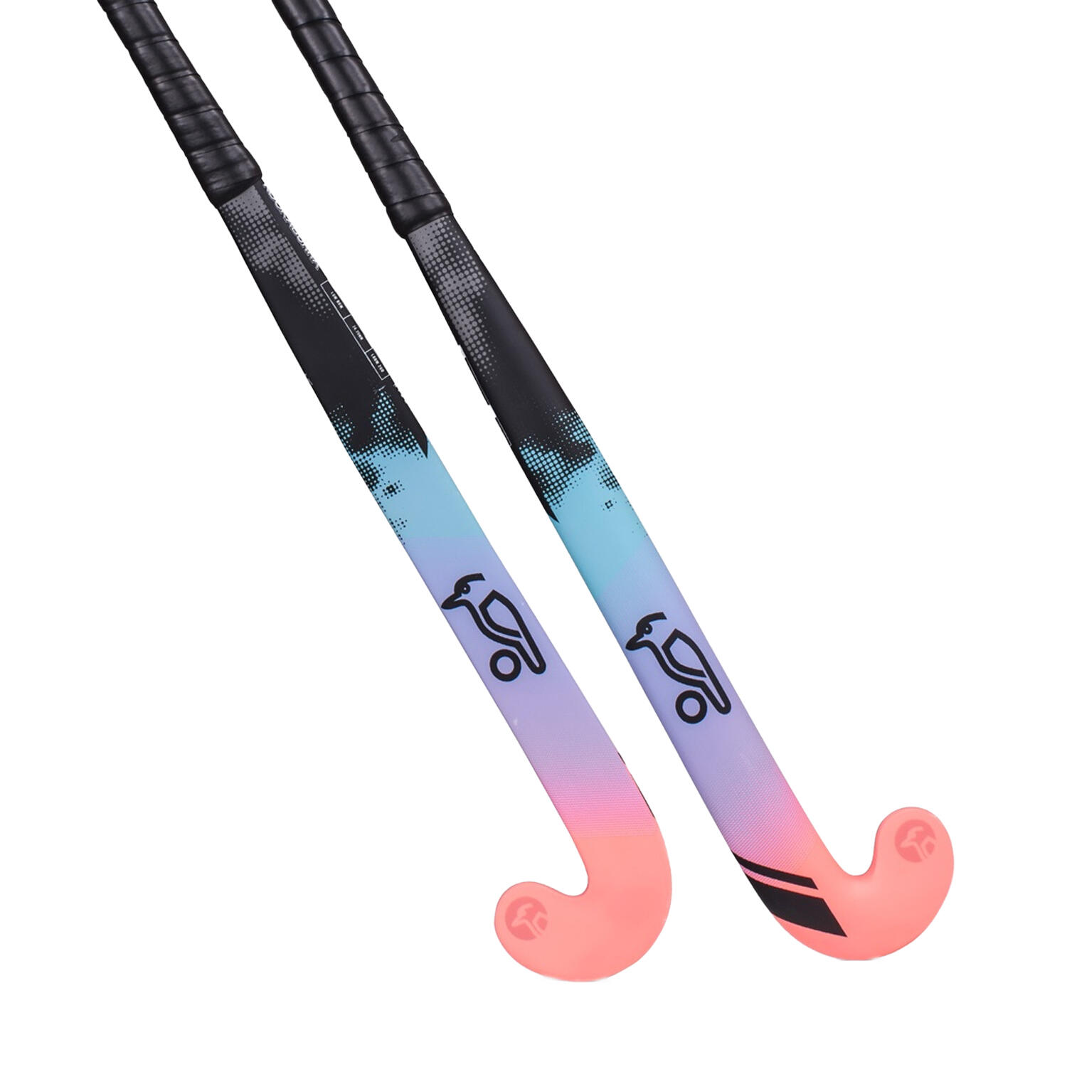 Risk LBow Hockey Stick (Black/Multicoloured) 2/2