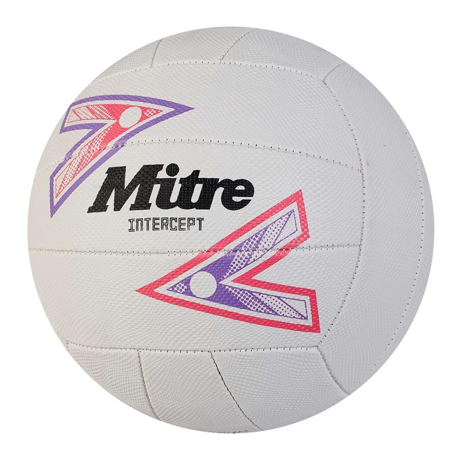 Intercept Netball (White/Purple/Pink) 2/2