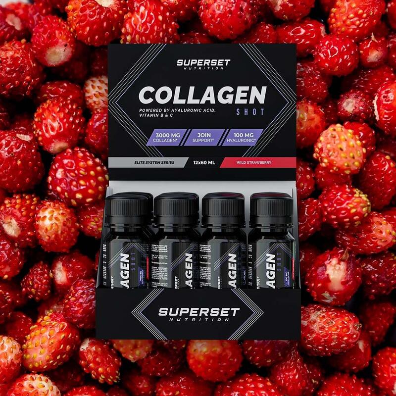 Collagène | Collagen Shot (12x60ml) | Fraise Des Bois
