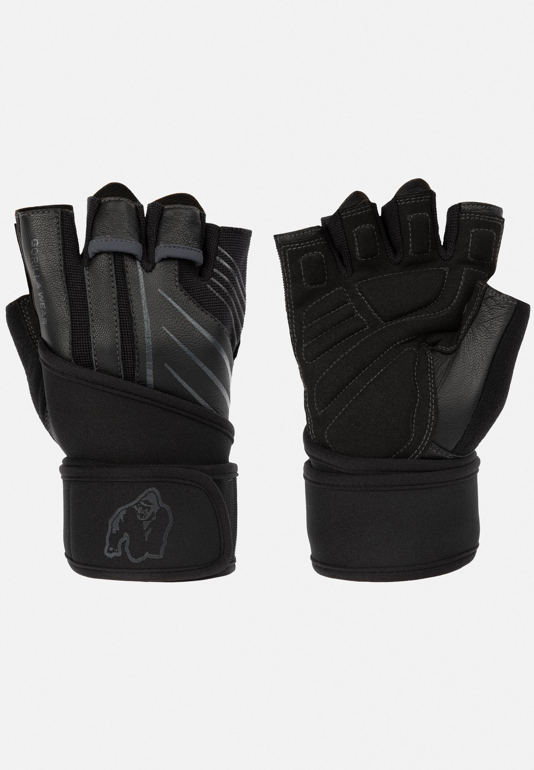 GORILLA WEAR Dallas Wrist Envoltórios Gloves 2.0 - Preto/Cinzento