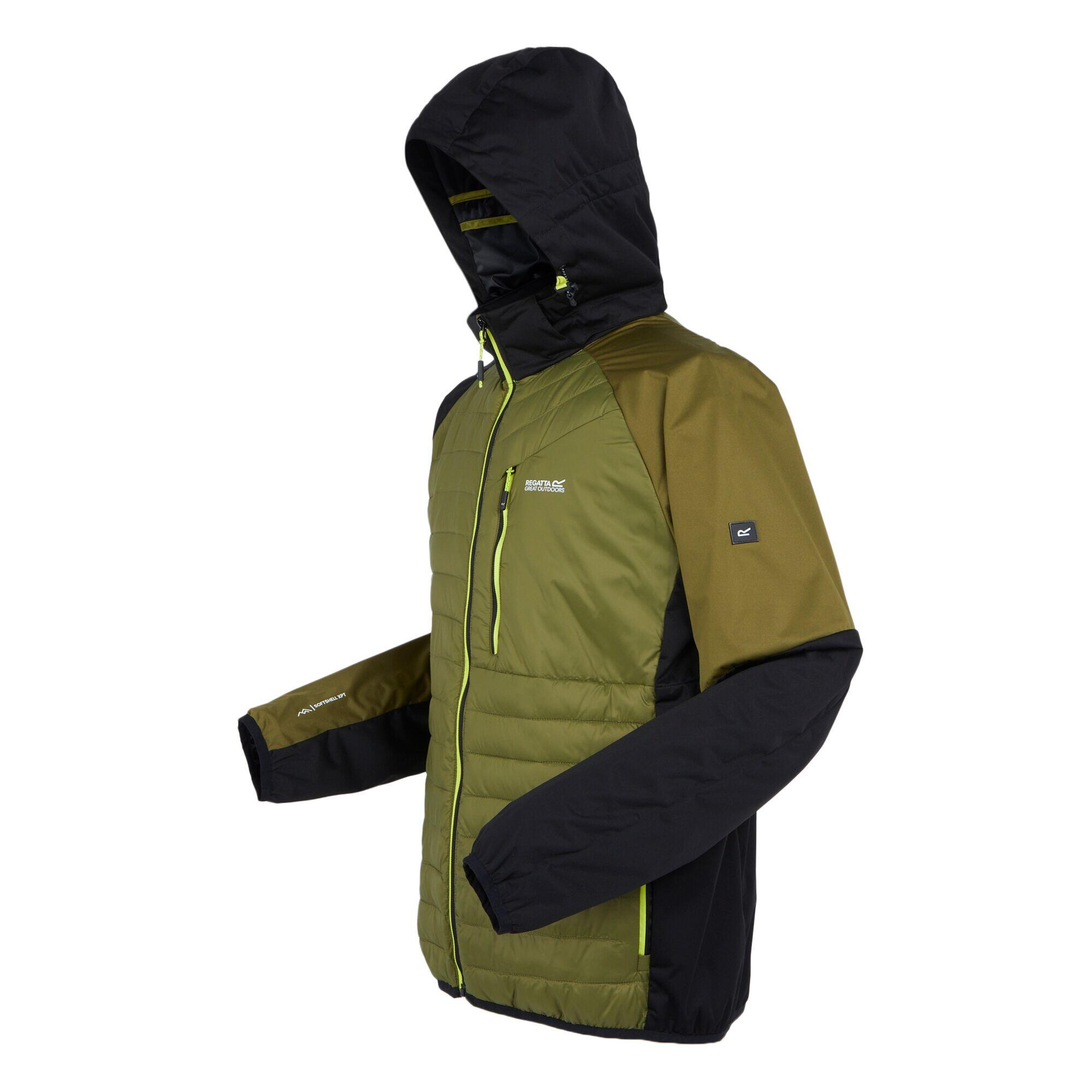 Mens Andreson Pro Hybrid Jacket (Nephrite Green/Black) 3/5