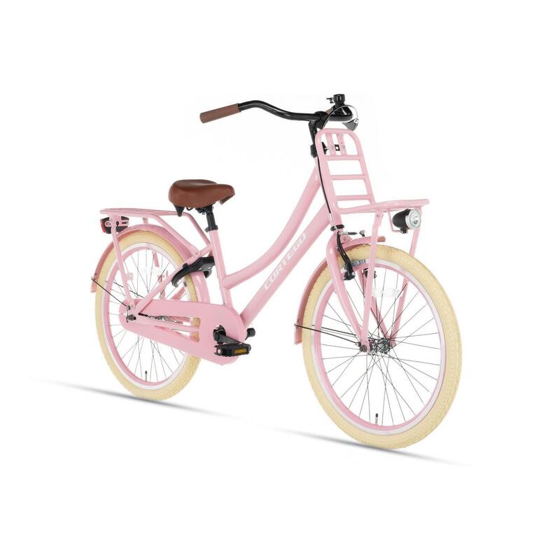 Cortego Transporter Vélo Fille 22 pouces - Rose - Vélo Enfant