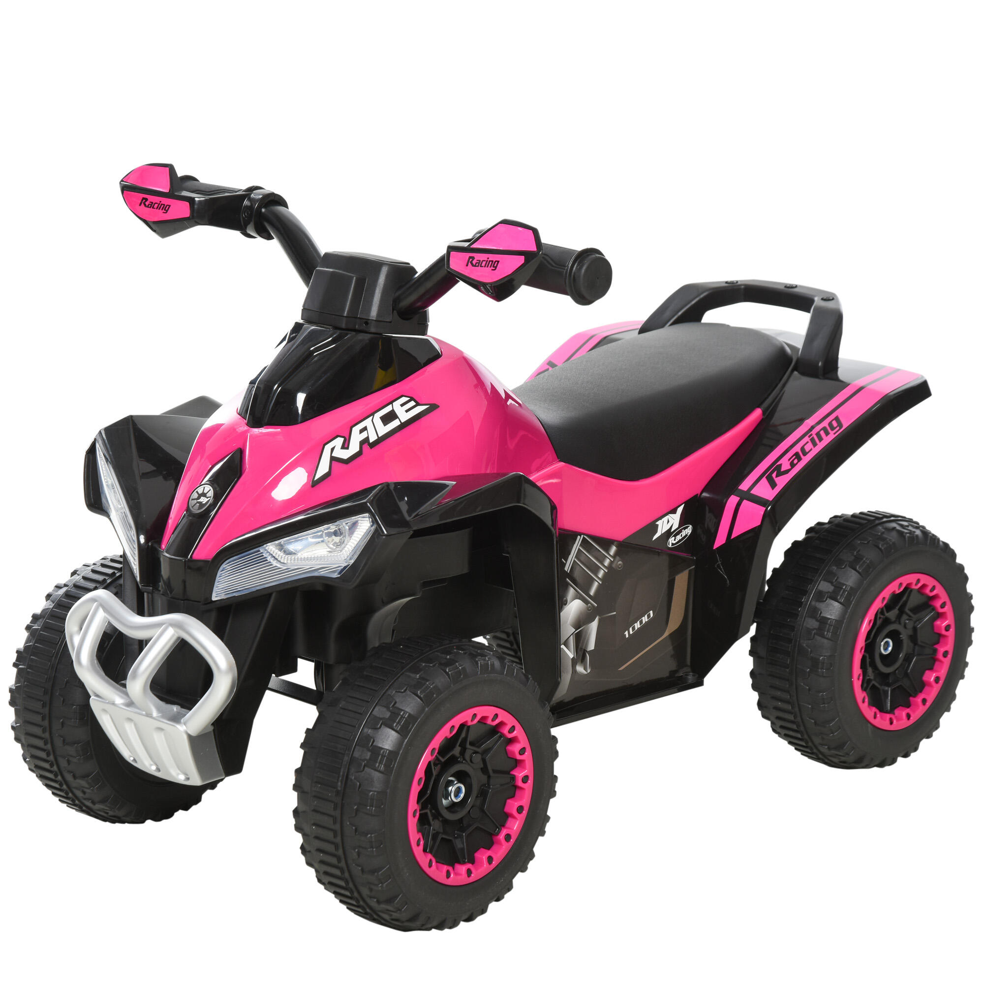 HOMCOM Quadriciclo para Crianças HOMCOM 67.5x38x44cm Rosa