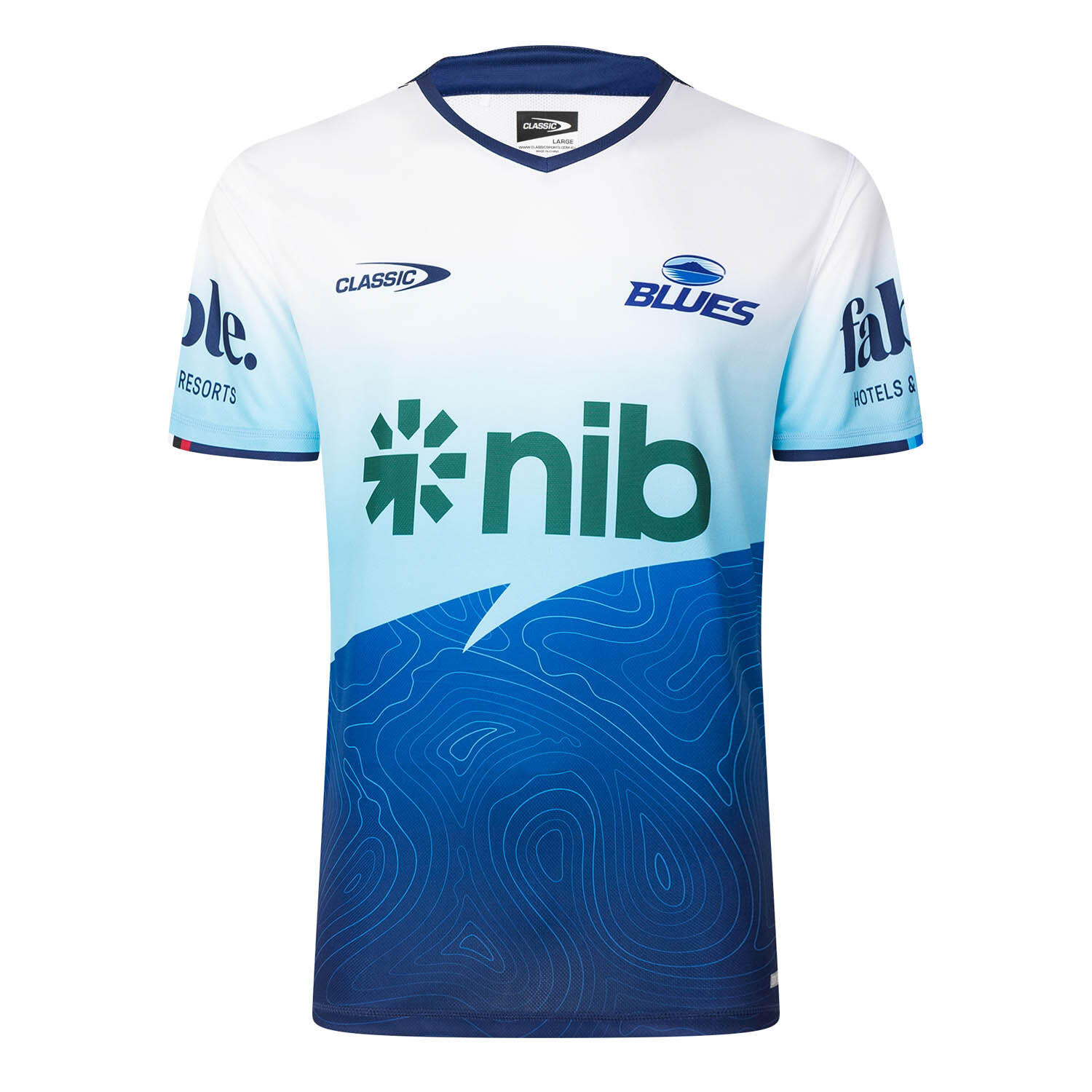 CLASSIC T-shirt Da Allenamento Uomo Pro Blues 2-retail Super Rugby