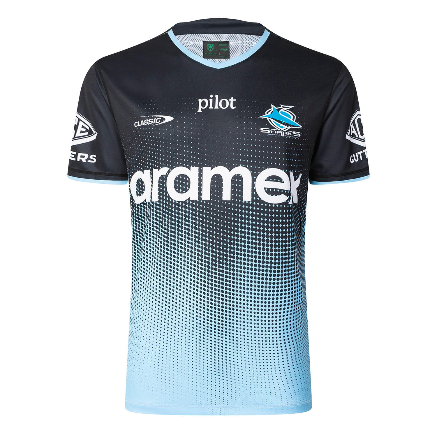 CLASSIC T-shirt Da Allenamento Uomo Pro Sharks 1-retail Nrl