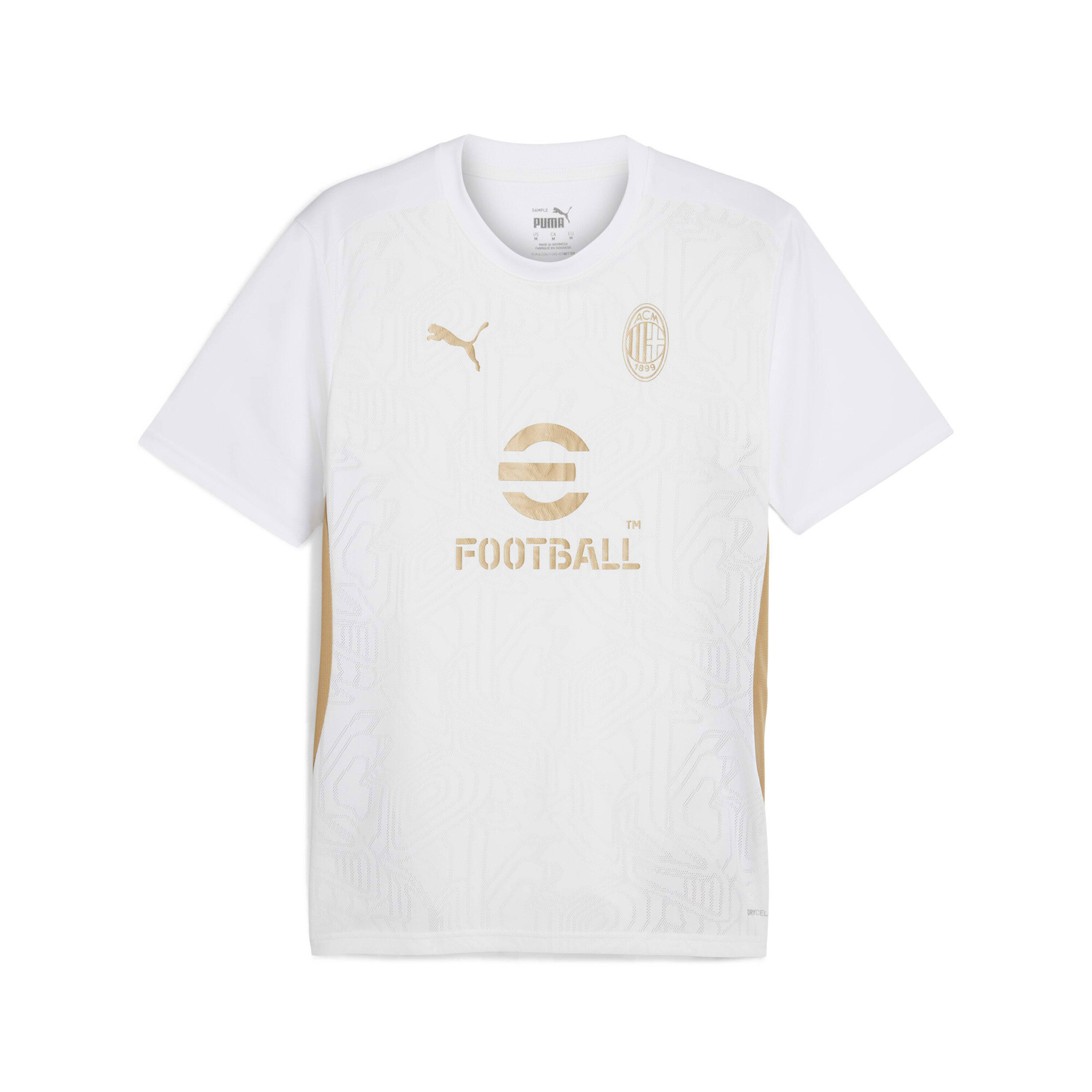 Puma - Maillot D'Entraînement Milan Ac 2024/25 - Maillot Manches Courtes - Blanc - 52 2xl - Decathlon