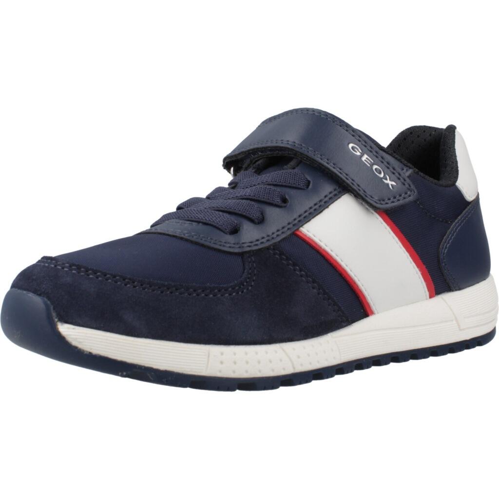 Tenisówki Geox Model J Alben Boy Kolor Niebieski