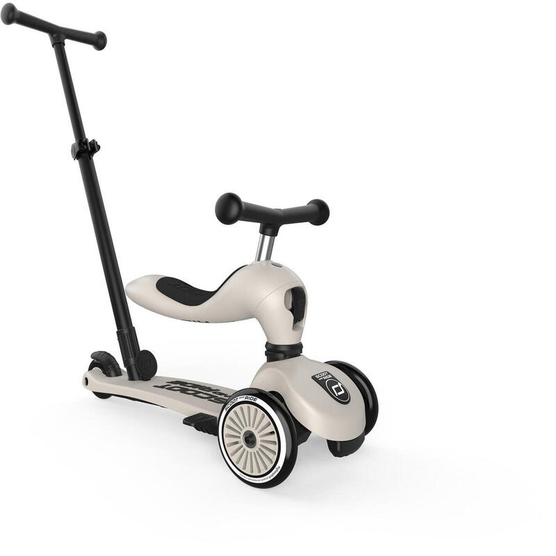 Hulajnoga Scootandride 2W1 z rączką Ash Highwaykick 1 Push and Go