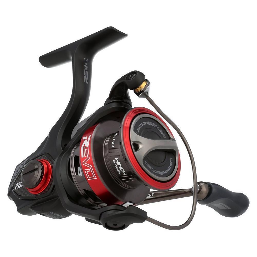 Abu Garcia - Moulinet Casting Treuil Gauche Abu Garcia Revo3 Sp30 - Moulinet - Noir|rouge - No Size - Decathlon