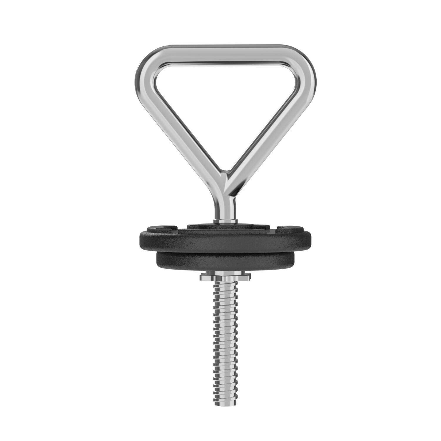 Focus Fitness - Barre Kettlebell - Réglable - Compatible avec disques de 30 mm 5/6