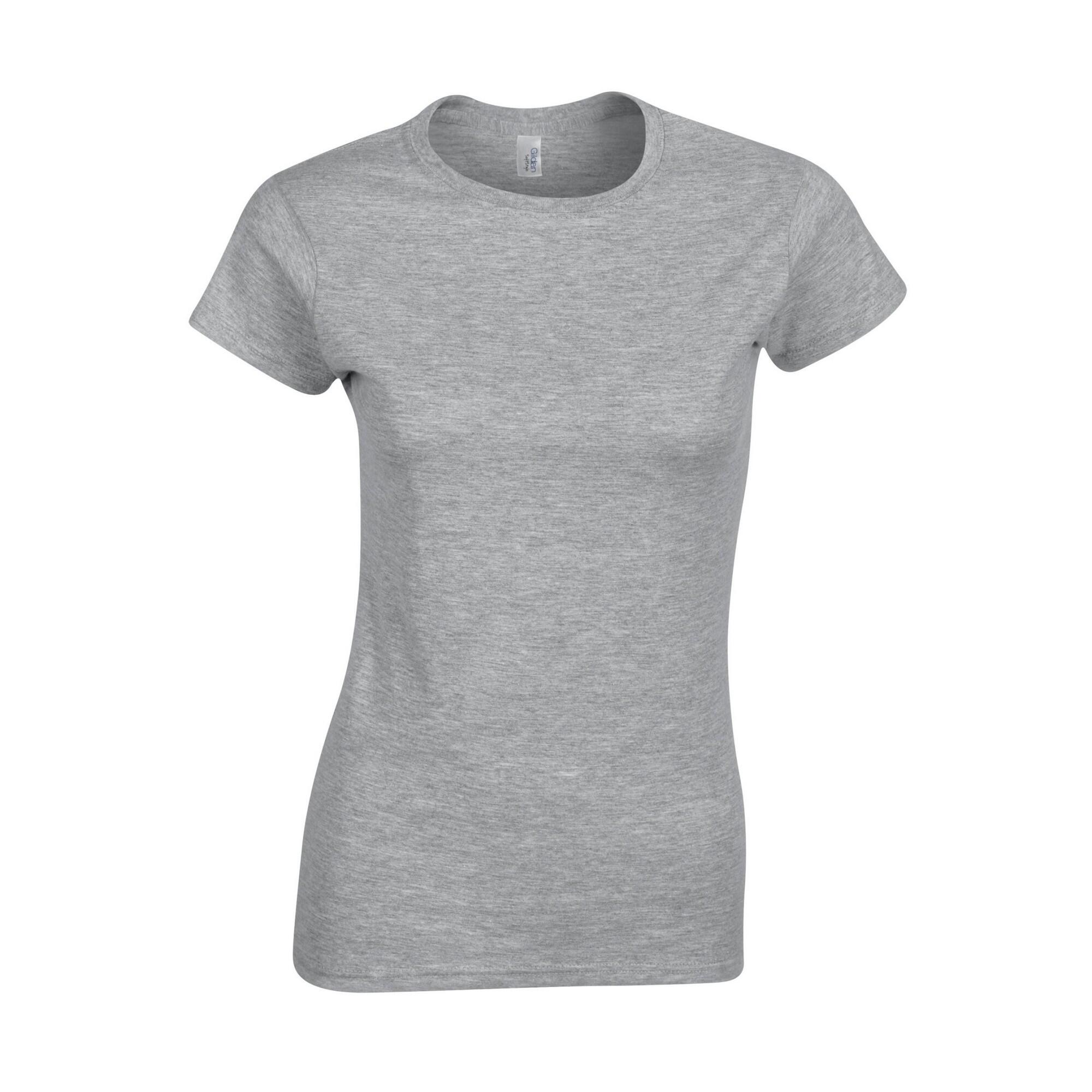 Tshirt SOFTSTYLE Femme (Gris) 1/3