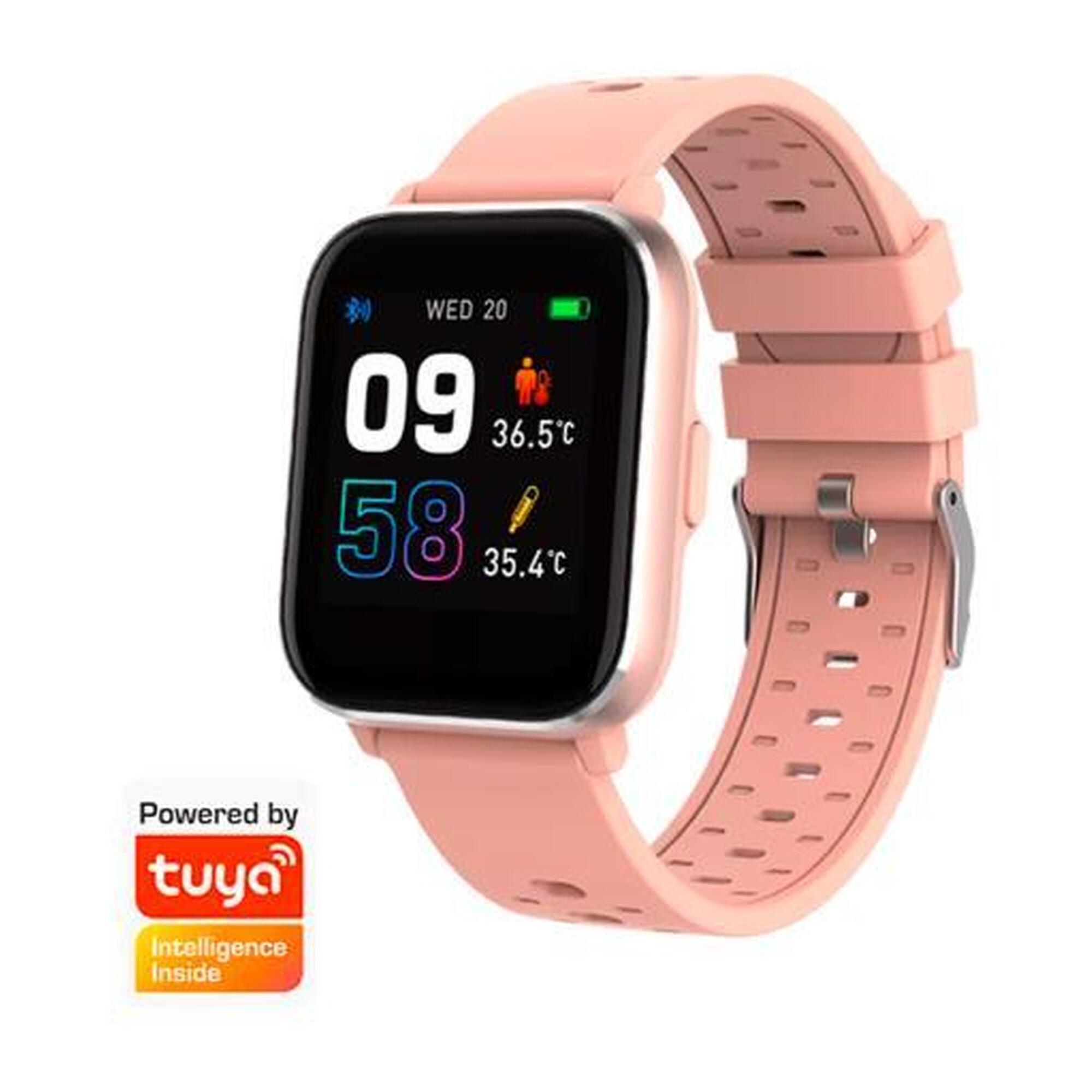 Smartwatch Denver Electronics SW-1664ROSE Preto
