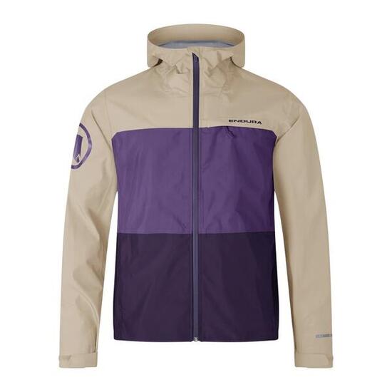 Jacke Endura SingleTrack II Beige/Violett
