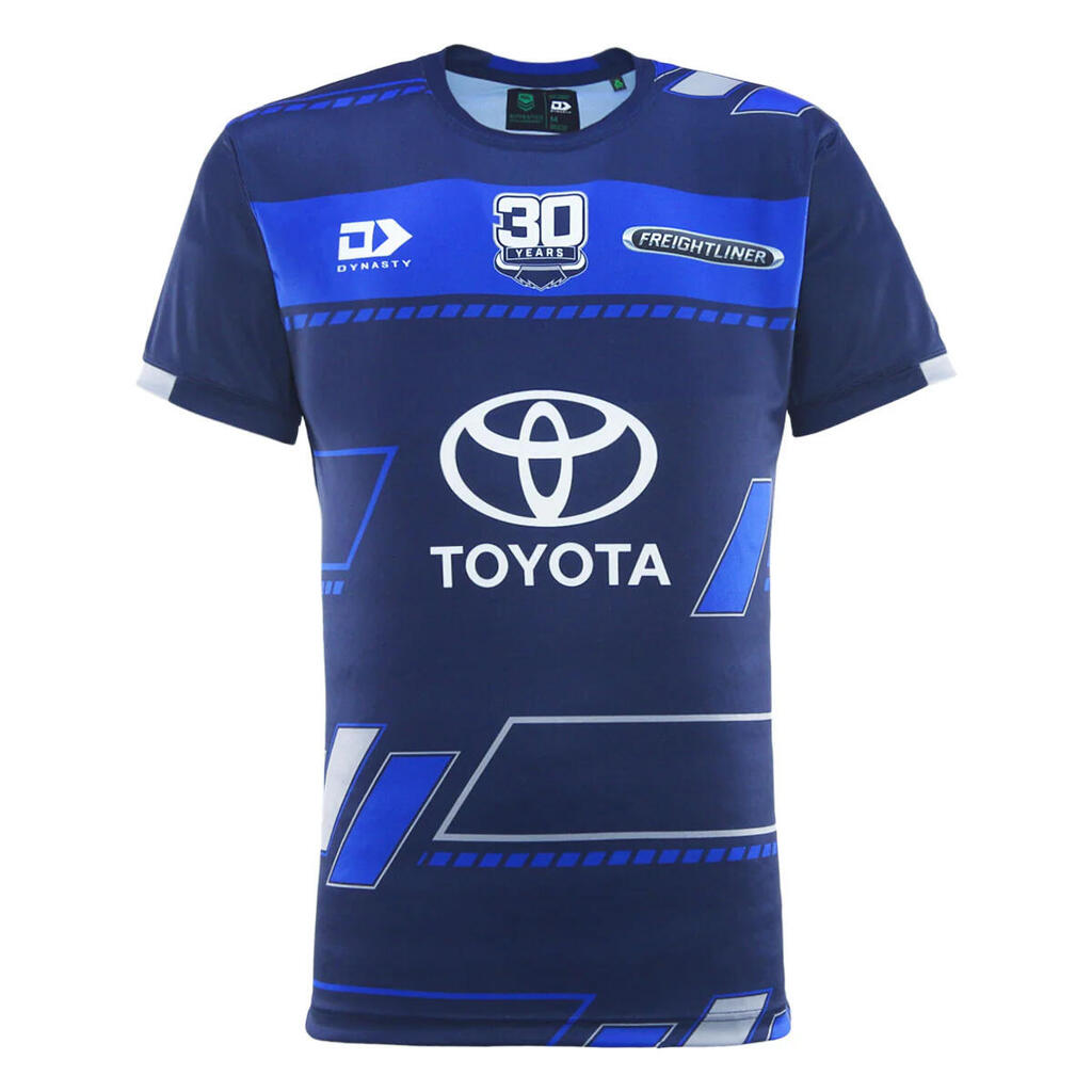 North Queensland Cowboys NRL Men's Training T-Shirt Marine