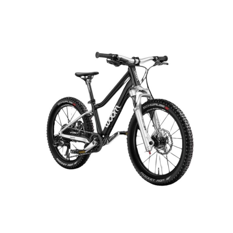 Bicicleta copii Woom 5 OFF AIR - generatia 2 - cu roti 24" negru 2/2