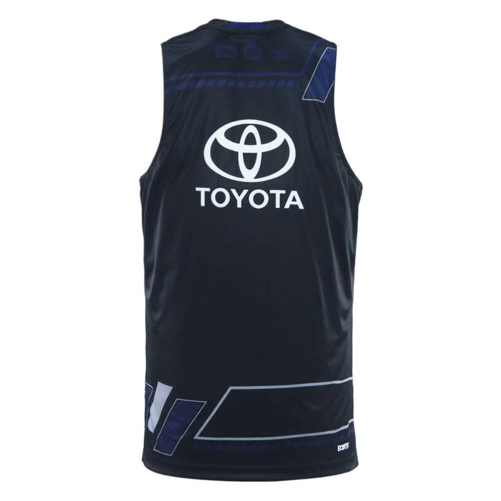 Canotta da Allenamento Alt Uomo North Queensland Cowboys NRL Blu Navy 2/4