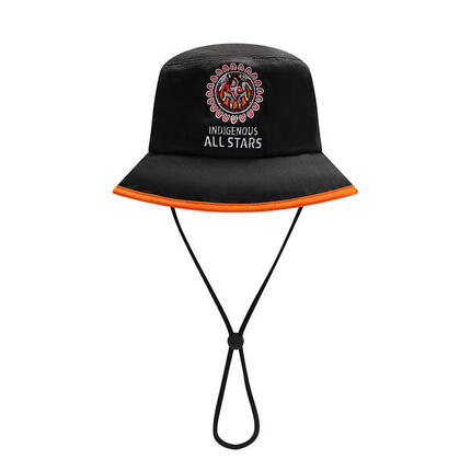 Schwarzer Bucket Hat Indigenous All Stars Nrl
