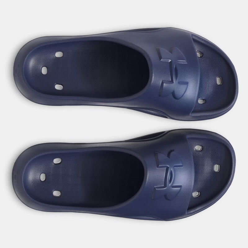 Claquettes bleu marine UA Locker V pour homme