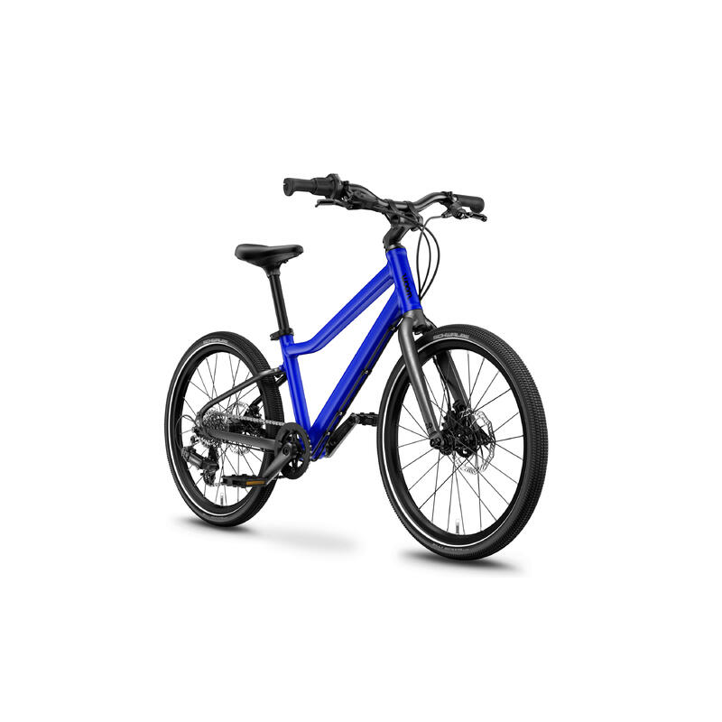 Bicicleta copii Woom 4 Explore cu roti 20" albastru Magnetic Blue