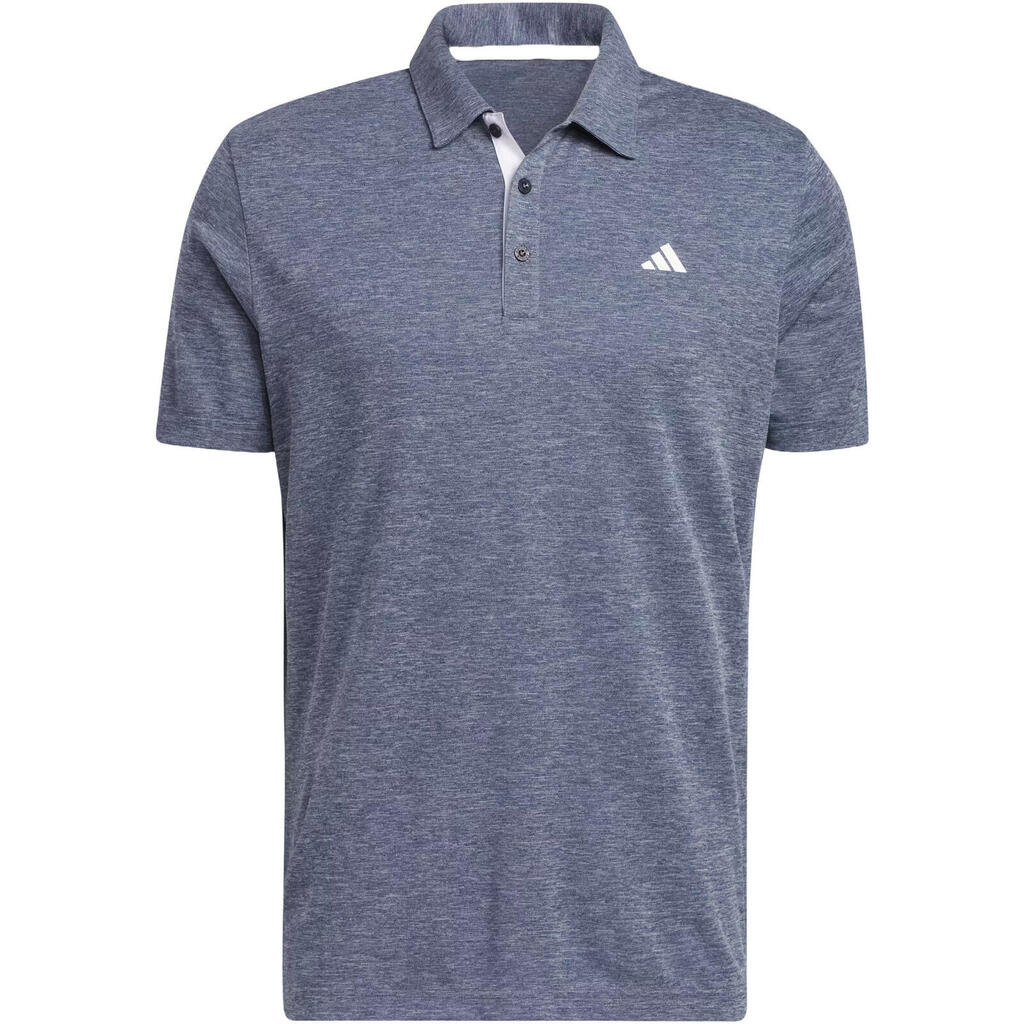 тениска adidas Poloshirt Performance Drive Heather, Син, Мъже
