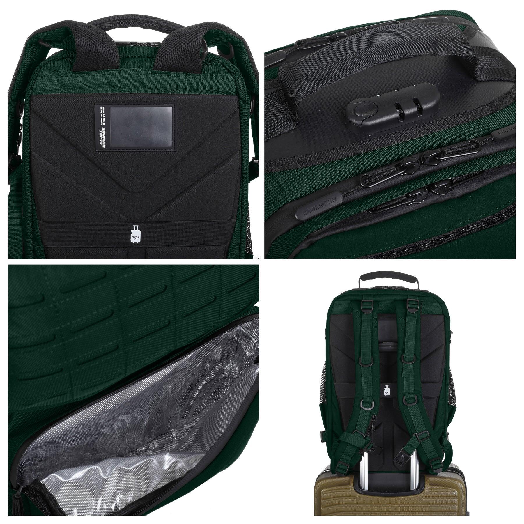 Sac à Dos Elitex Pro Series Dust Green 45L Cabine Entraînement Imperméable 2/6
