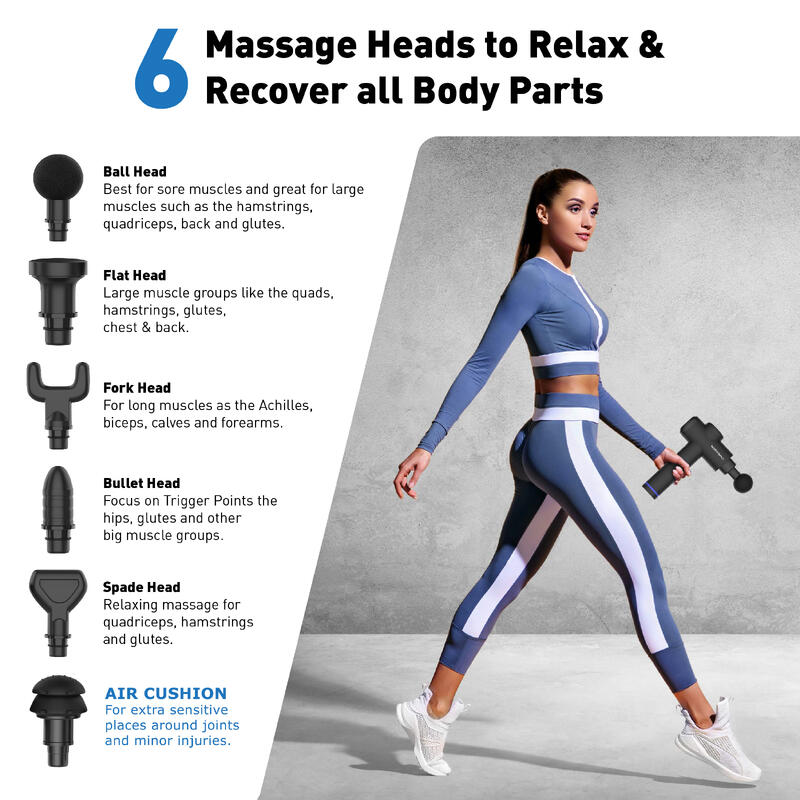 Pistolet de massage Northgun Prime - Massage Gun Professionnel