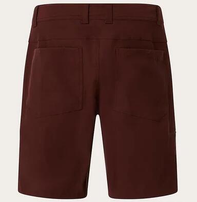 Oakley Heren Hybride Korte Golfbroek, kastanjebruin 3/3