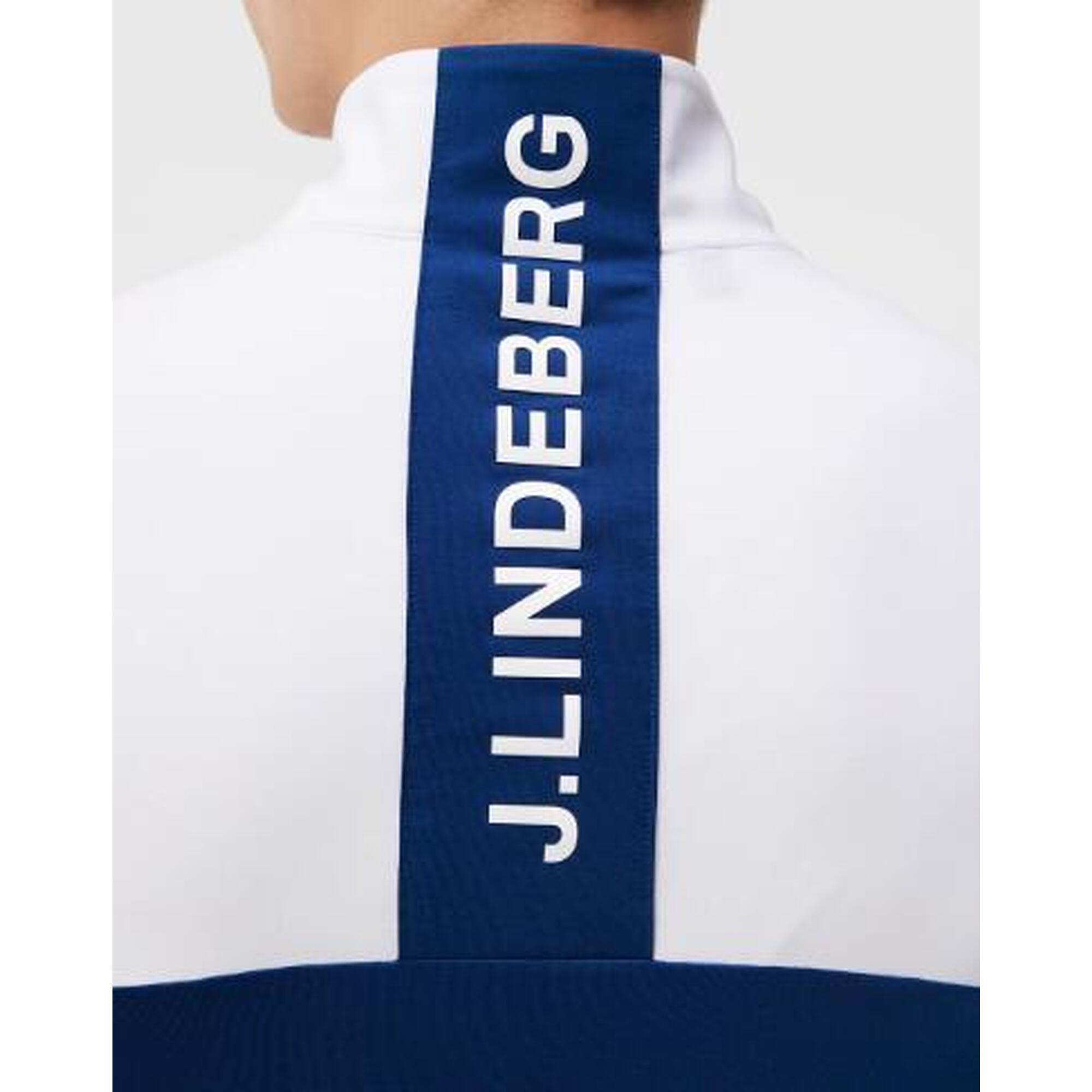 J. Lindeberg Hommes Banks Mid Layer, Bleu