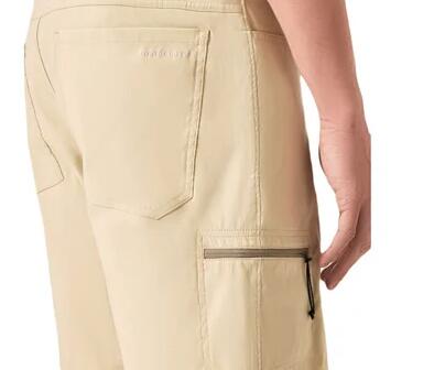 Oakley Heren Hybride Korte Golfbroek, beige 2/4