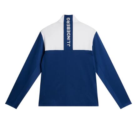J. Lindeberg Men Banks Mid Layer, Azul 4/7