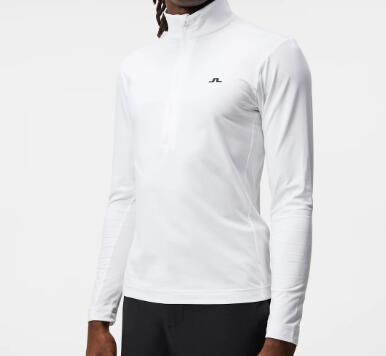 J. Lindeberg Herren Luke Quarter Zip Mid Layer. Marine