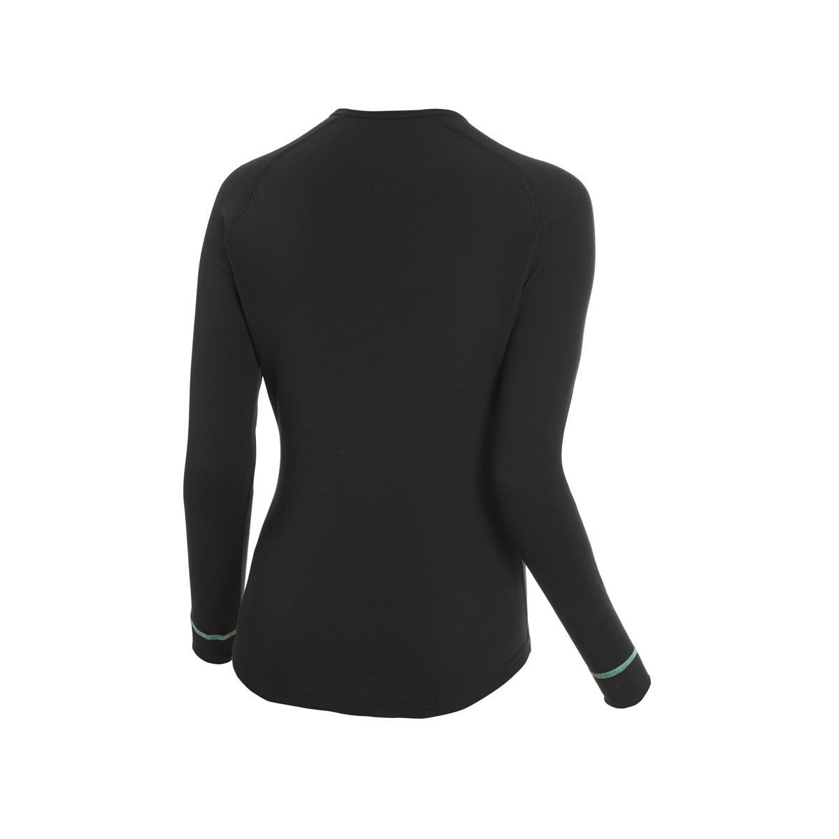 Camiseta manga larga mujer Anatomic negro Spiuk 2/3