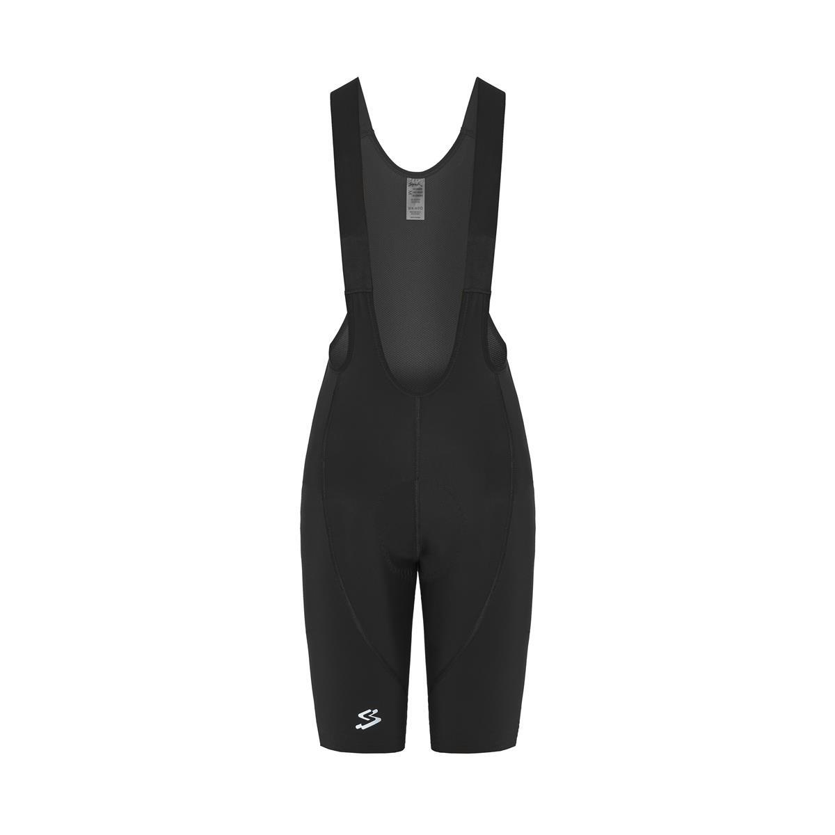 Culotte corto de ciclismo con tirantes mujer Top Ten W negro Spiuk 1/4